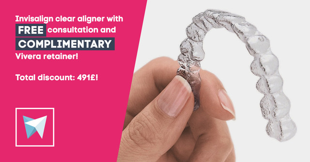 Orthodontic treatment is nearly invisible with the InvisalignⓇ aligner