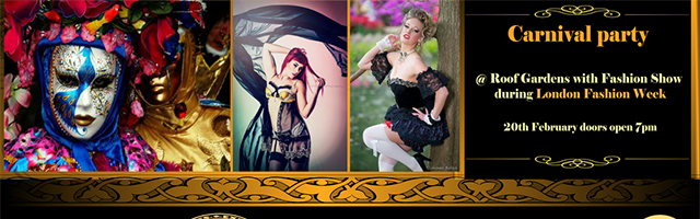 Networking: Party di carnevale al Roof Gardens