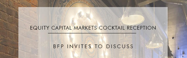 Networking: “Equity Capital Markets Canapés”