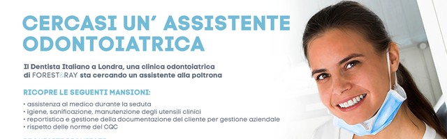 Cercasi un' assistente odontoiatrica