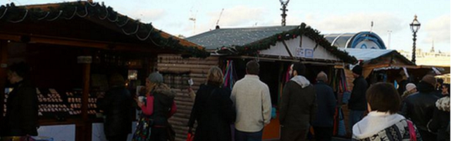 Mercato di Natale a Southbank