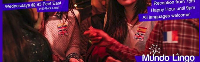 Incontro gratuito di Mundo Lingo per fare pratica di lingue