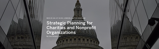 Strategic Planning for Charities and Nonprofit Organizations